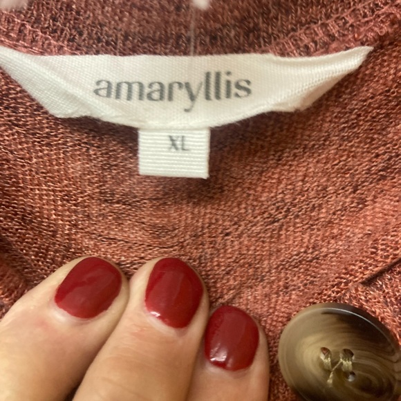 AMARYLLIS Button Down Knit Dress (XL) - Picture 2 of 5